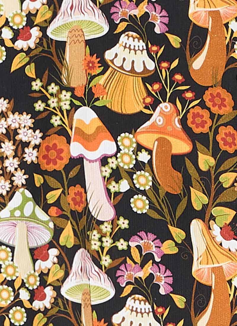Aiken Mushroom Print Pinafore Dress