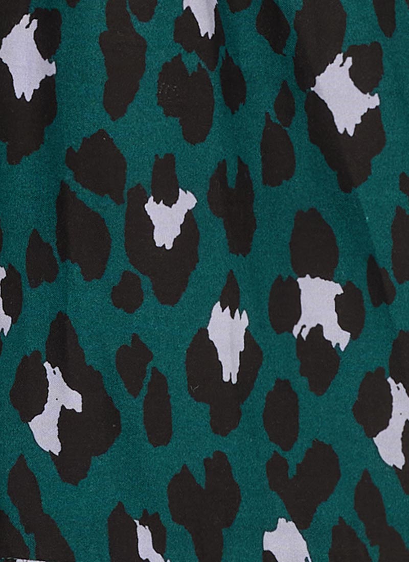 Albertine Leopard Print Midaxi Dress