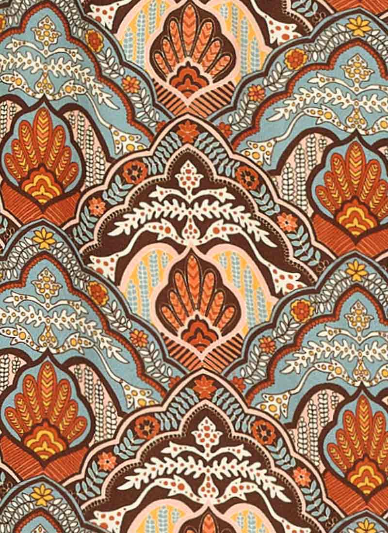 Albertine Tiled Paisley Print Midaxi Dress