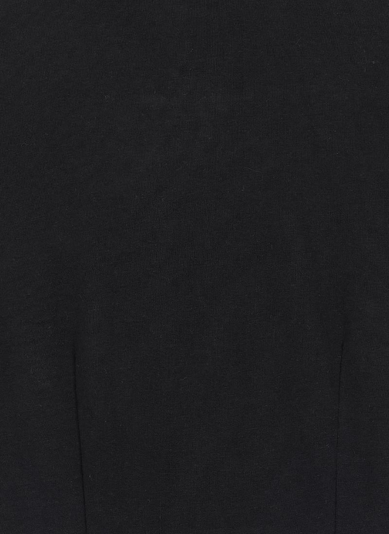Ohlson V-Neck Pinafore Dress - Black
