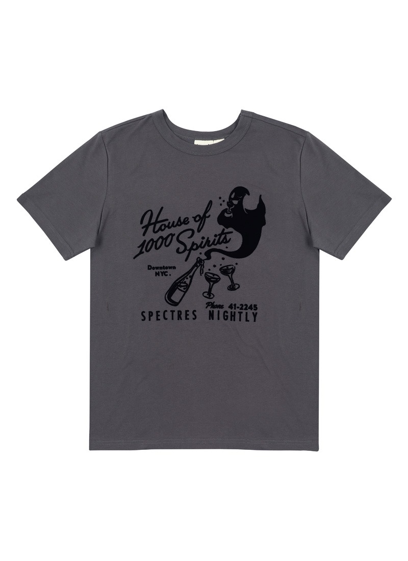 Egon House Of Spirits Graphic Tee - Model Front Size 16