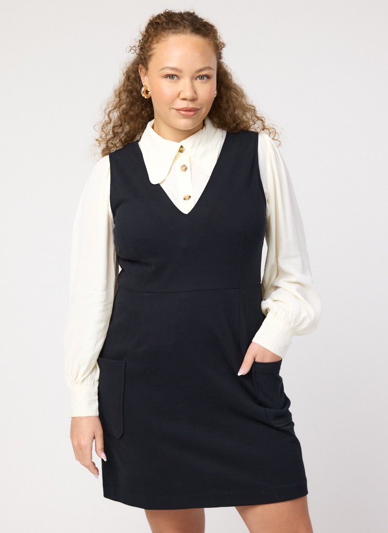 Pinafore Dresses | Womens Dungaree Dresses | Joanie Clothing