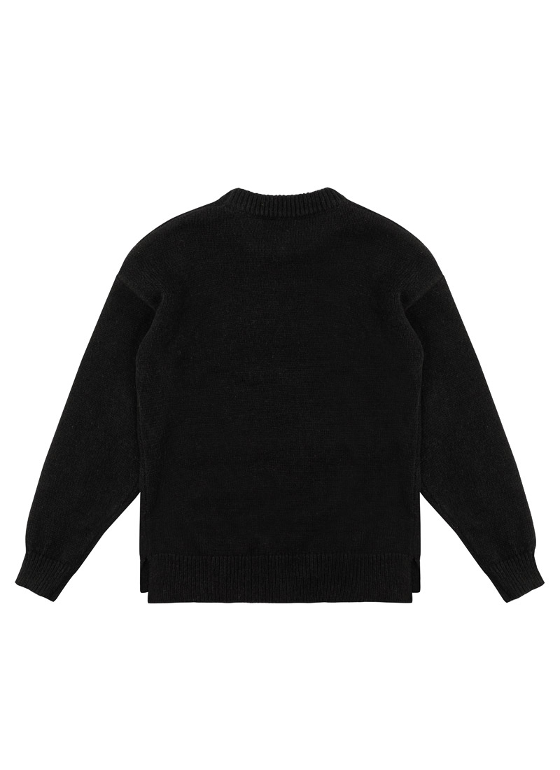 トップス YXNGBRATZ Logo Knit Black(sizeS) YB Logo Knit (Black) | YXNGBRATZ OFFICIAL ONLIN