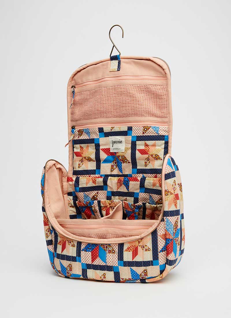 Mr. Wonderful Beauty Case Da Viaggio Con Gancio – 3 Scomparti, Unisex, Multicolore