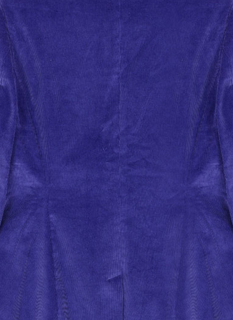 Jarvis Double Breasted Corduroy Blazer - Indigo