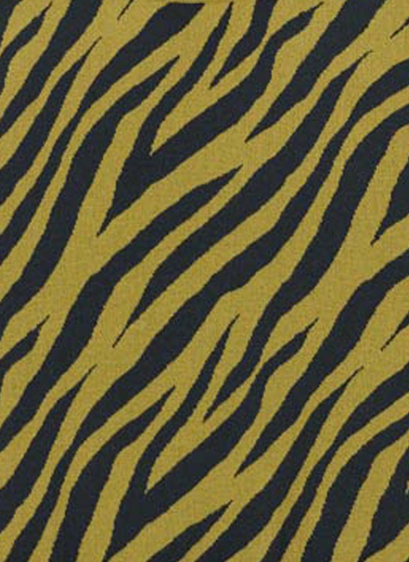 Javan Tiger Stripe Intarsia Knitted Jumper