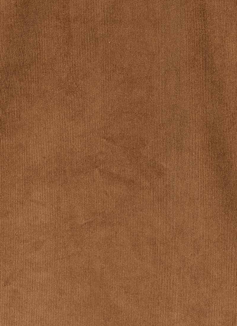 Kendal A-Line Buttoned Pinafore Dress - Brown