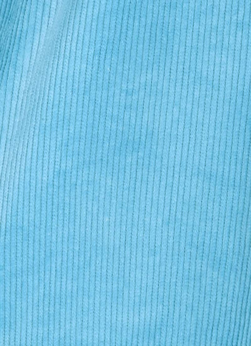 Lainey Square Neck Corduroy Pinafore Dress - Heritage Blue