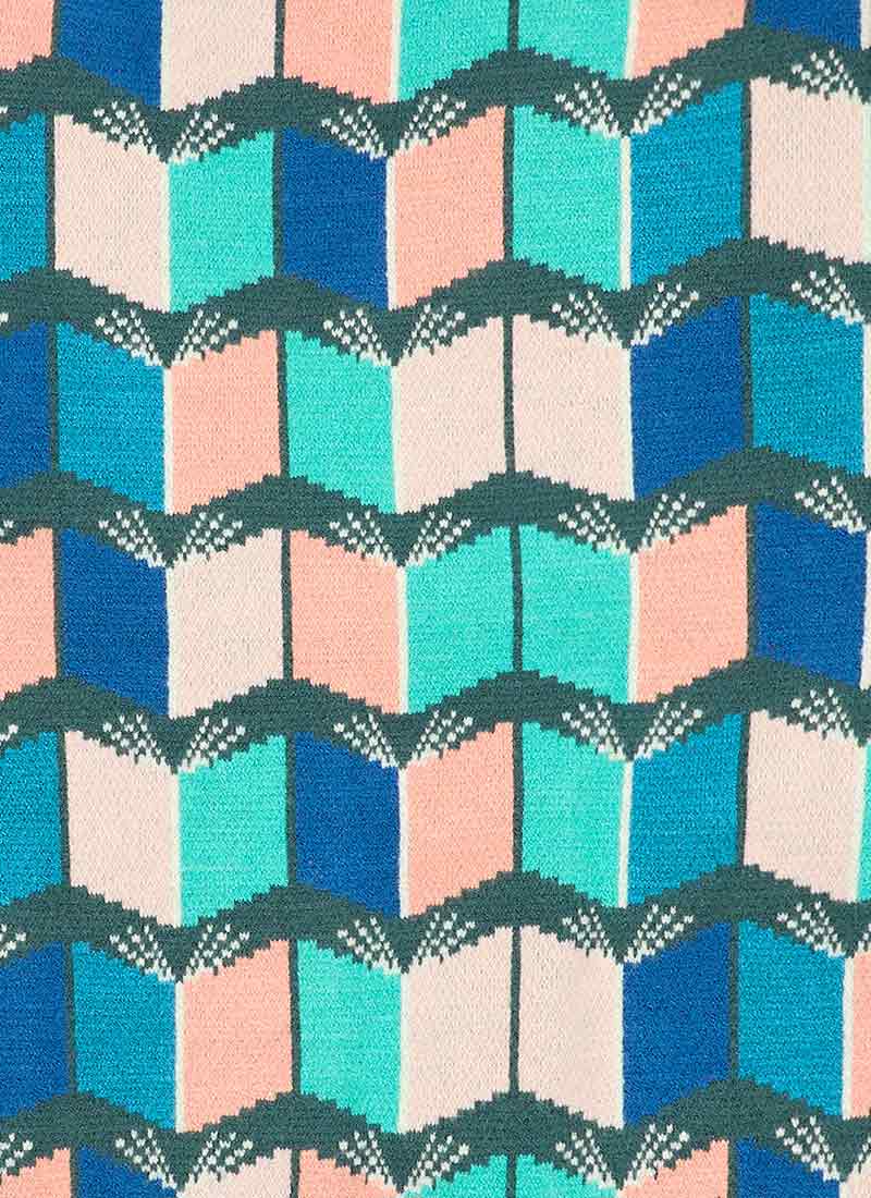 Lovelace Book Jacquard Oversized Cardigan