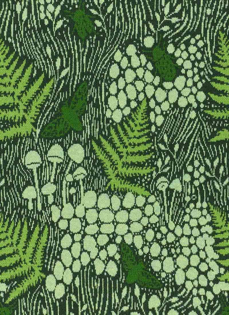 Lovelace Leafy Forest Intarsia Oversized Cardigan