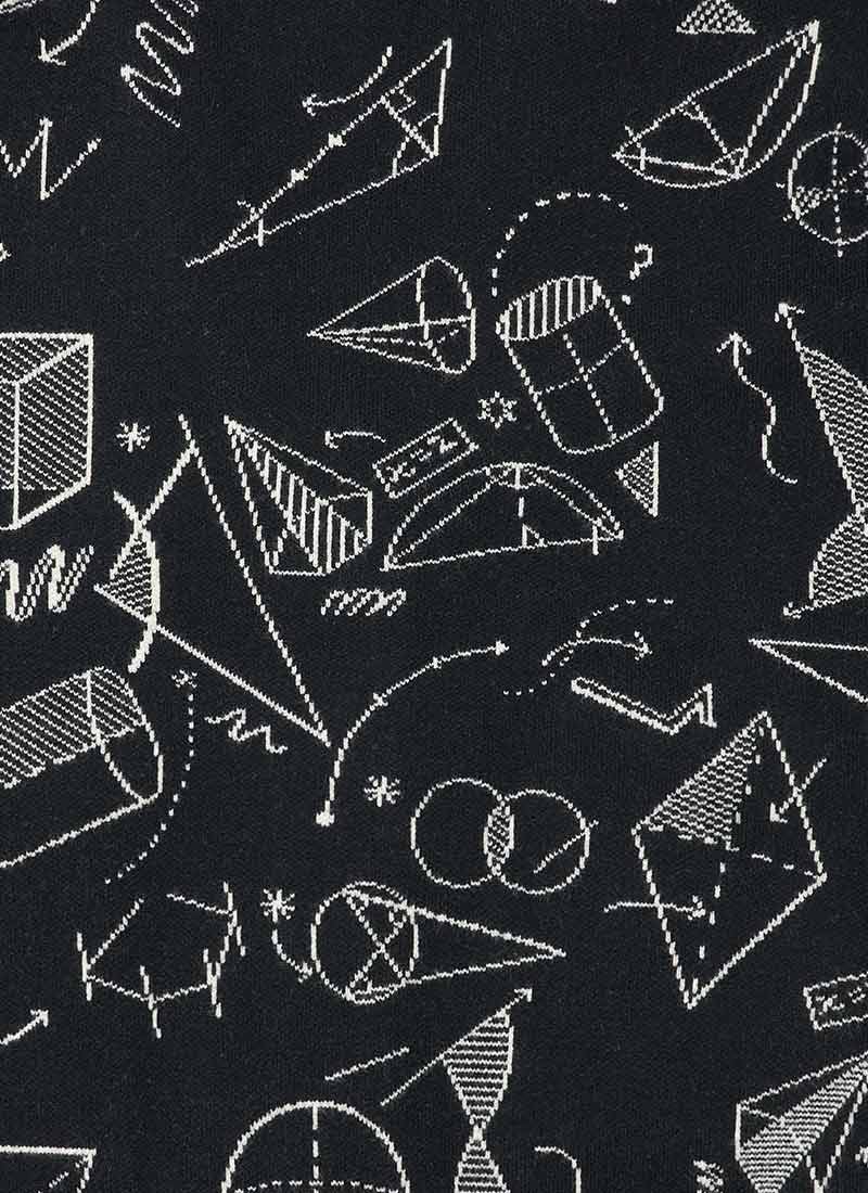 Lovelace Maths Jacquard Oversized Cardigan