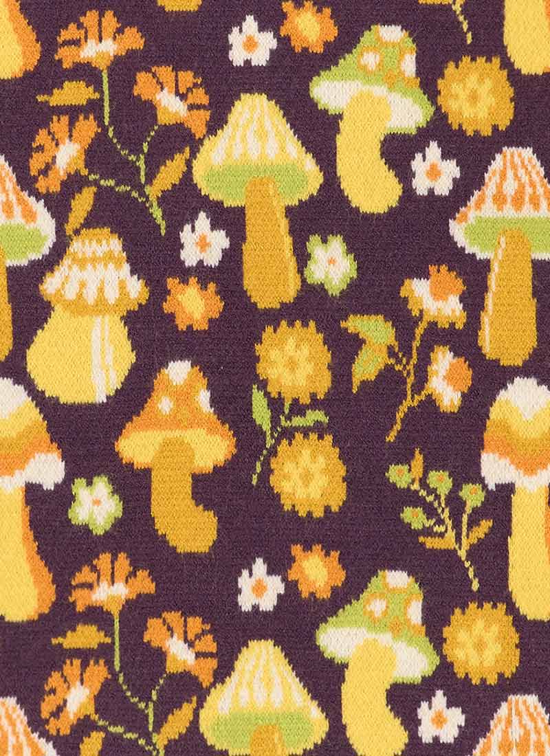 Lovelace Mushroom Jacquard Oversized Cardigan