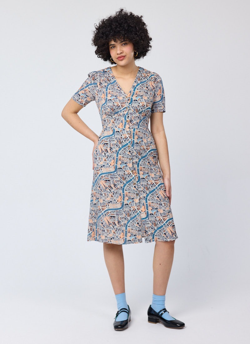 MEDI MANON SET UP DRESS コーラル Mサイズ MEDI MANON SET UP DRESS