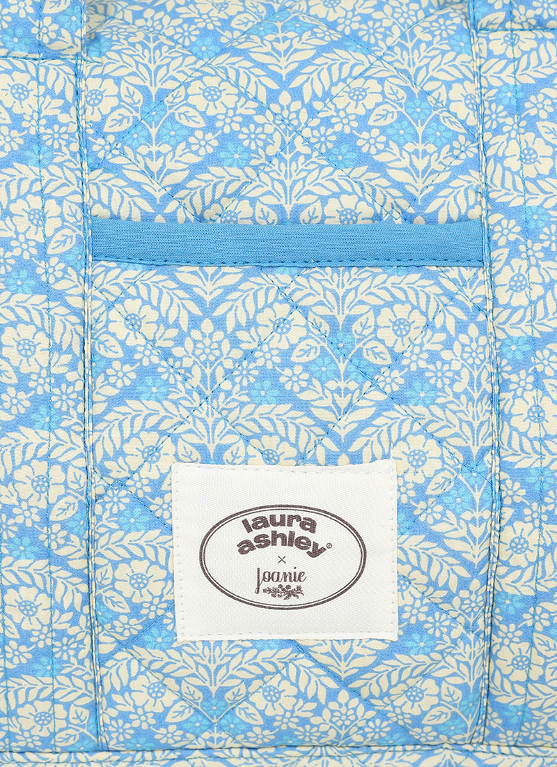 Laura Ashley X Joanie - Merthyr Margam Floral Print Quilted Overnight Bag