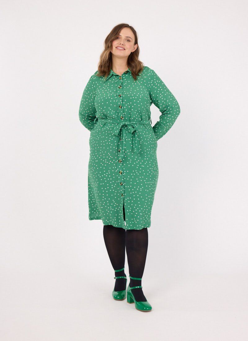 mina green dress Mina Dress Twirl main image 1