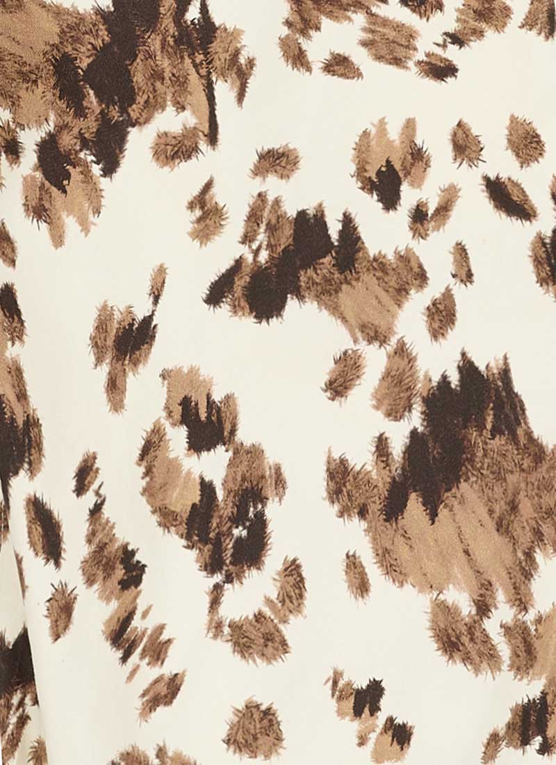 Mork Cow Print Short Sleeve Boilersuit