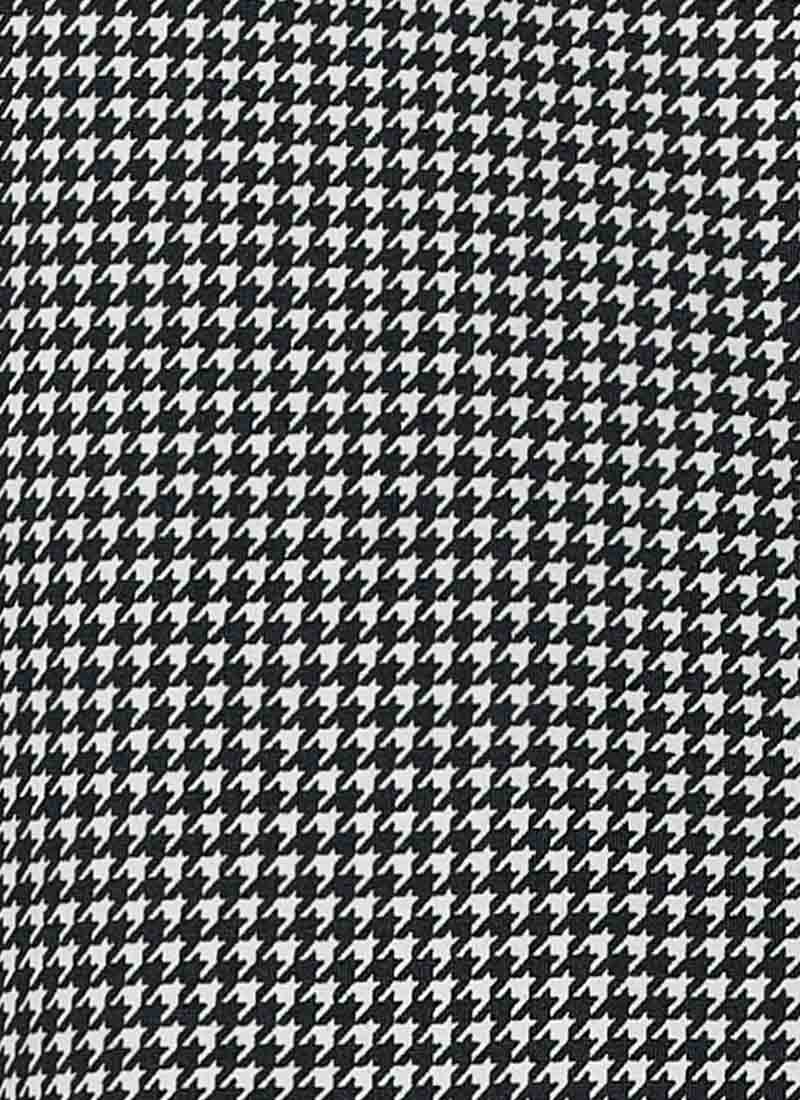 Ohlson Dogtooth Print Pinafore Dress