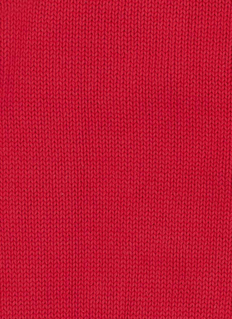Otis Cable Knit Jumper - Tomato Red
