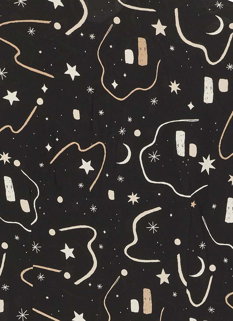 Pimlico Cosmic Space Print Blouse