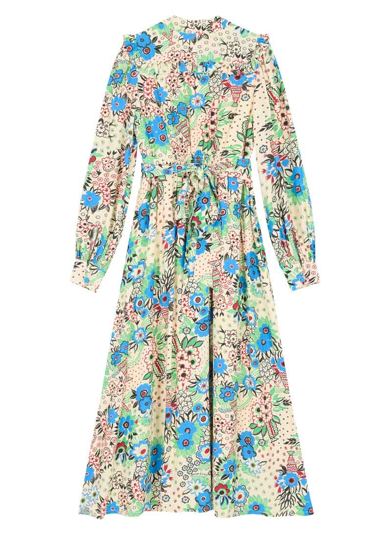 Celia Birtwell X Joanie - Pretty Woman Floral Print Bell Sleeve Maxi Dress | Vintage-Inspired Printed Dress | Joanie Celia Birtwell X Joanie - Pretty Woman Floral Print Bell Sleeve Maxi Dress | Vintage-Inspired Printed Dress | Joanie