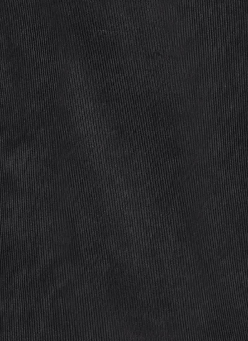 Richmond Corduroy Flared Trousers - Black