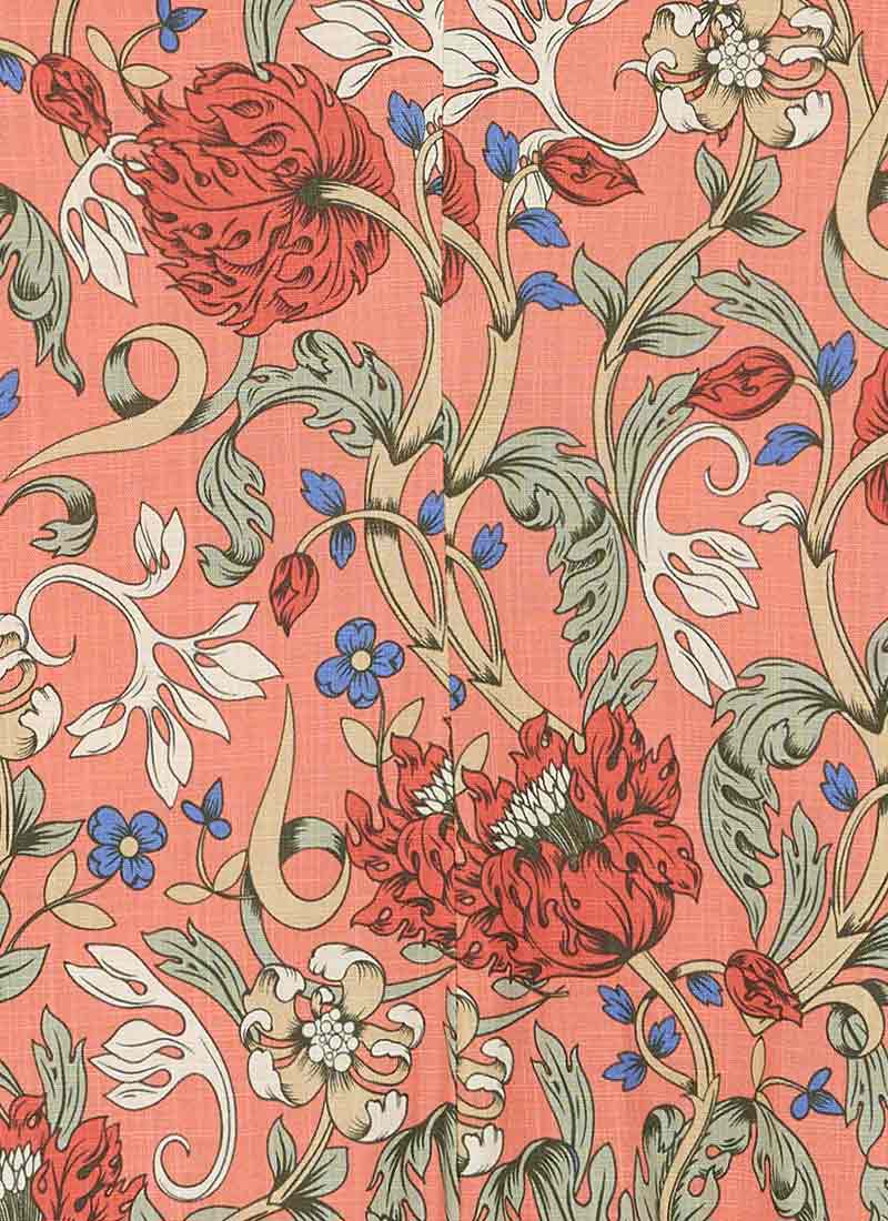 Richy Vintage Floral Print Soft Tailored Blazer
