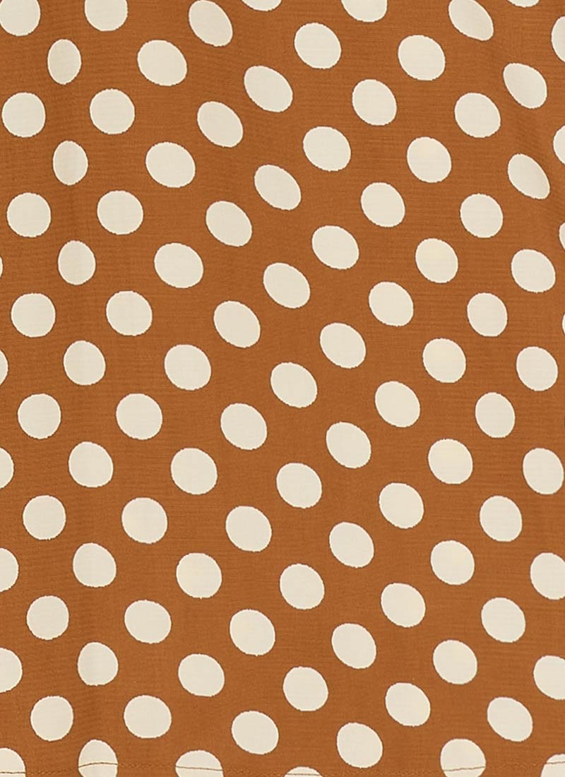 Roberta Polka Dot Print Midaxi Tea Dress