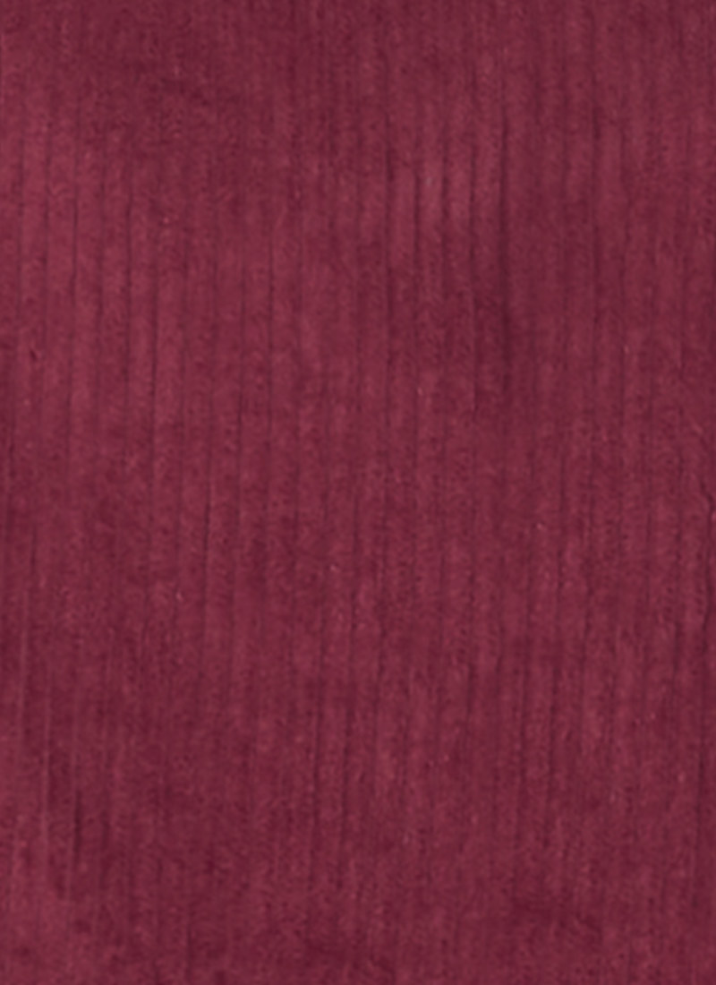 Robin Short Sleeve Corduroy Boilersuit - Burgundy 