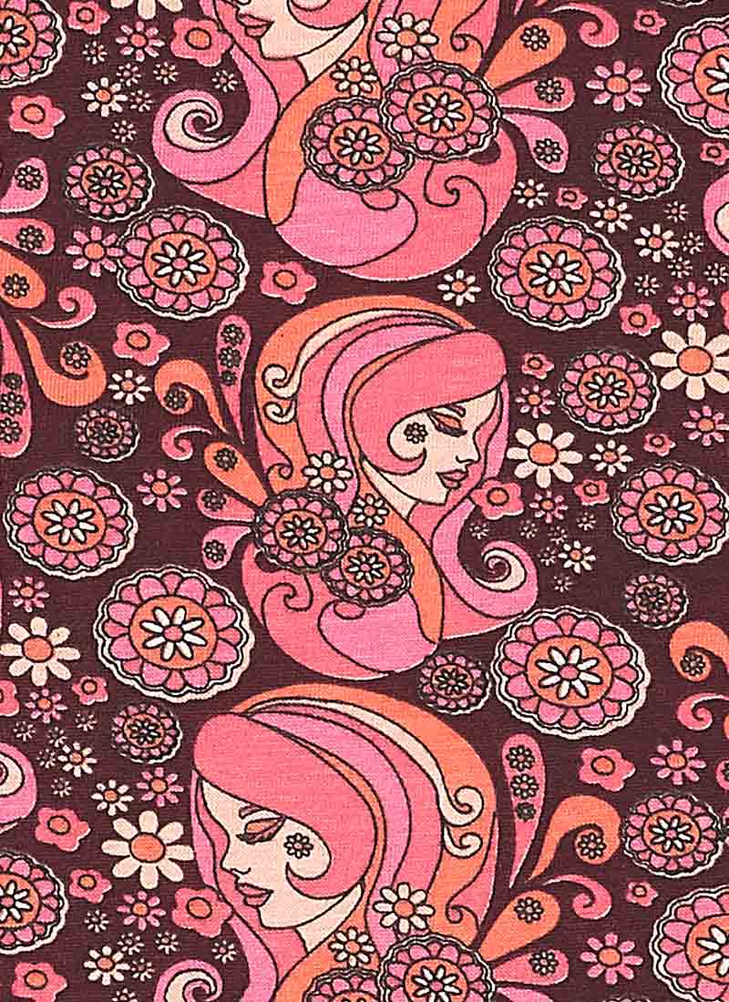 Selina Paisley Print High Neck Jersey Top