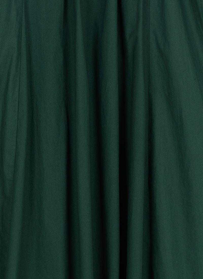 Stella Puff Sleeve Midaxi Dress - Green