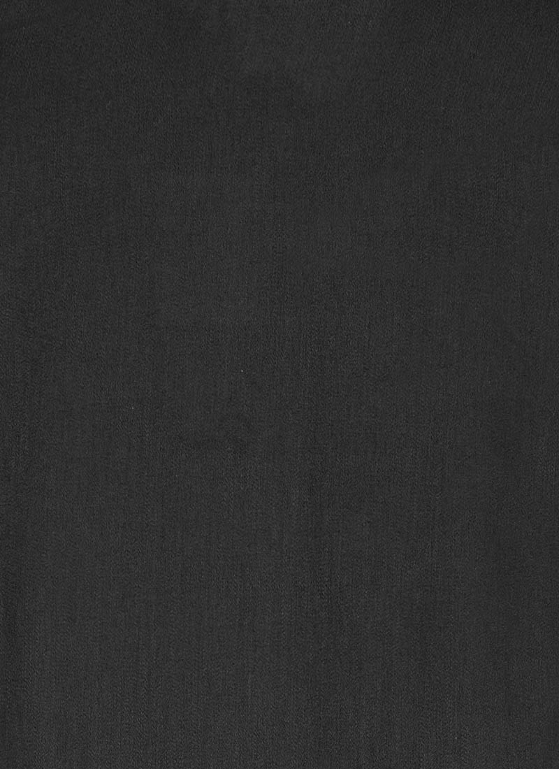 Velma Satin Dagger Collar Blouse - Black