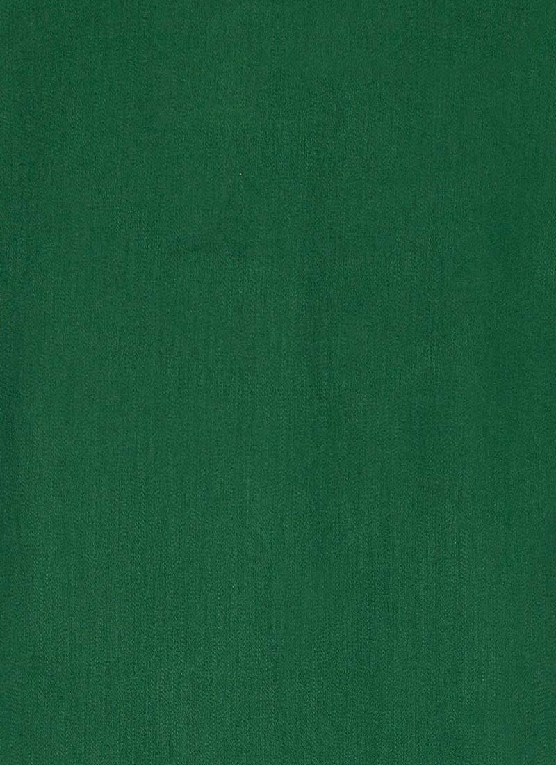 Velma Satin Dagger Collar Blouse - Green