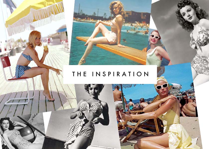 How to rock vintage-inspired swimwear