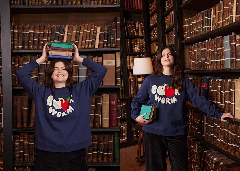 World Book Day X Joanie - Toby Bookworm Oversized Sweatshirt