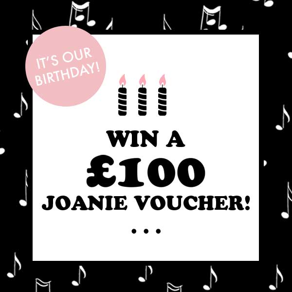 Joanie's 3rd Birthday £100 Giveaway!