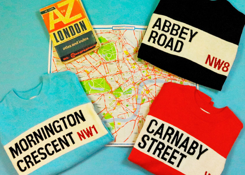 The Iconic Street Names of Our Latest Jumpers