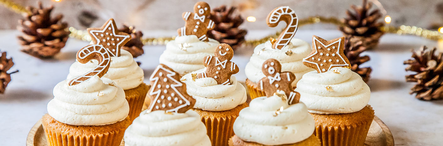 Festive Baking: Juliet Sear's Recipe for Gingerbread Latte Cupcakes